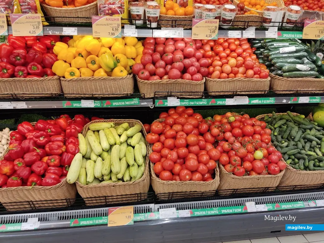 Супермаркет «Грин» на Островского. Могилев, 18.08.2023 г.