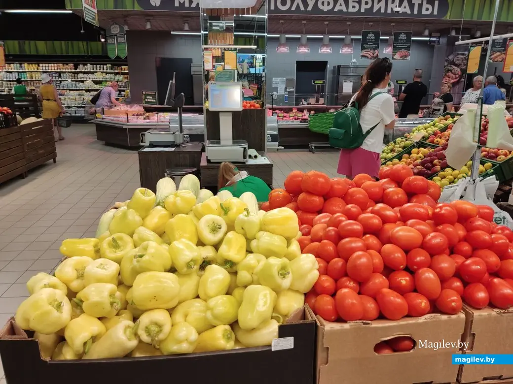 Супермаркет «Грин» на Островского. Могилев, 18.08.2023 г.