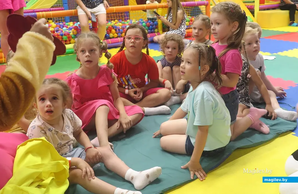 Август 2023 г. Могилев, развлекательный центр «Журавлик» на пр. Мира. К детям приехал «Щенячий патруль»!