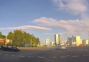 В Могилеве на Минском шоссе пьяный бесправник устроил погоню и совершил ДТП