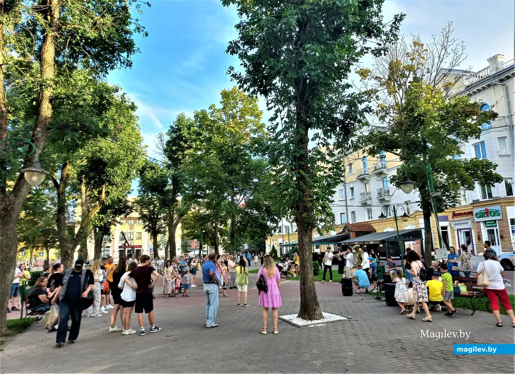 Творческая акция «Острова добра» в защиту животных. Могилев, Комсомольский сквер, 27.08.2023 г.