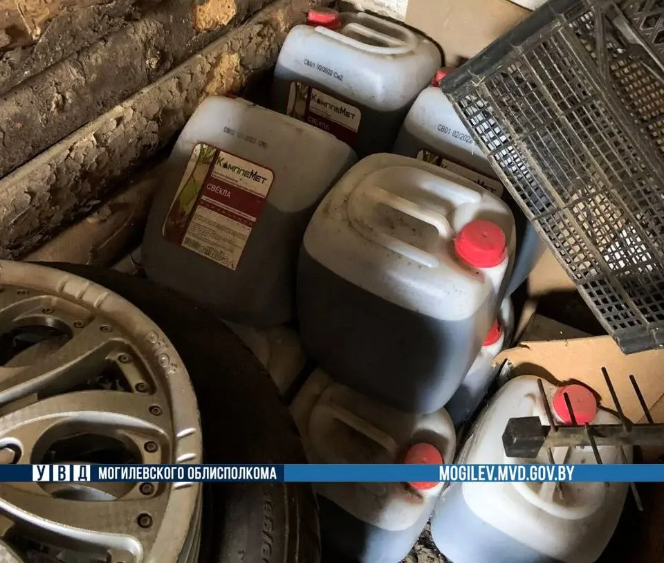 Общая сумма ущерба составила 3 425 рублей. Фото: ТГ-канал «Милиция Могилевщины».