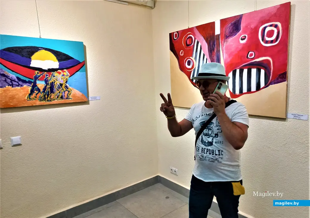 Открытие выставки «Зорная восень». Выставочный зал музея истории Могилева, 31.08.2023 г.