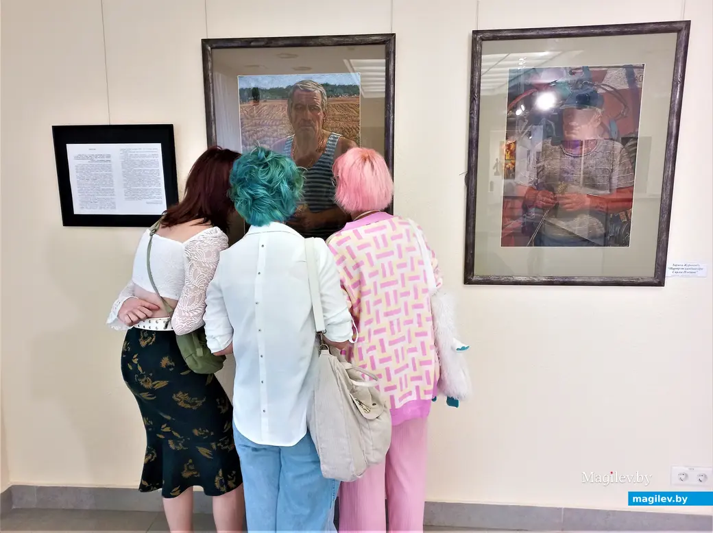 Открытие выставки «Зорная восень». Выставочный зал музея истории Могилева, 31.08.2023 г.