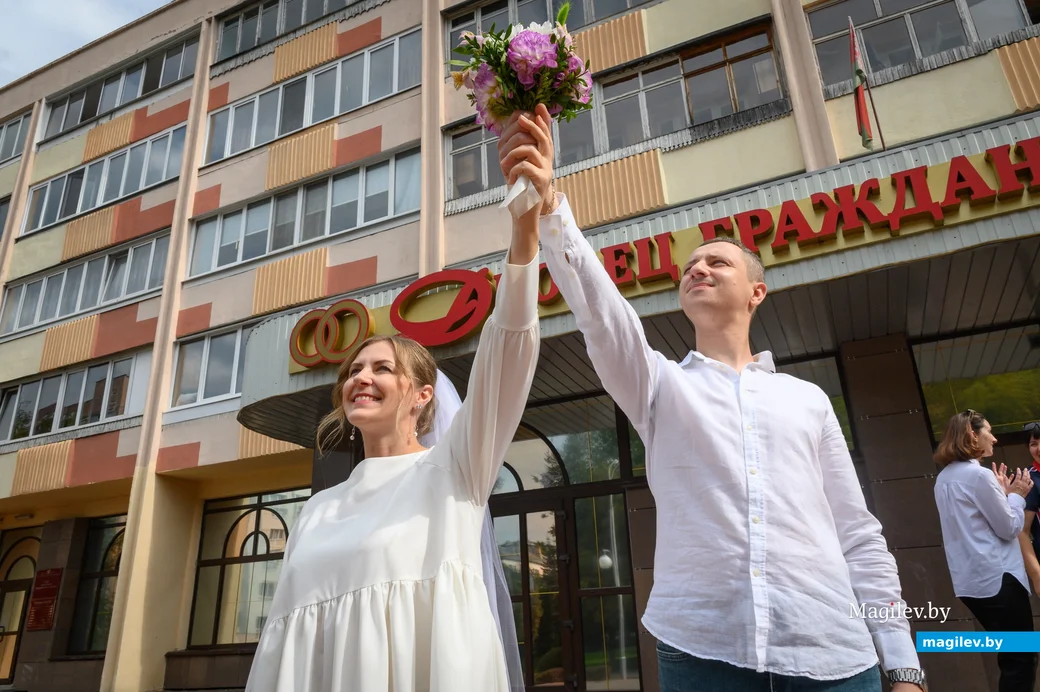 Бобруйск, 01.09.2023. Свадебная пара. Александра и Александр