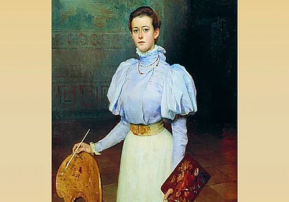 Портрет графини Шереметьевой 1898 года представлен в музее Бялыницкого-Бирули Могилева