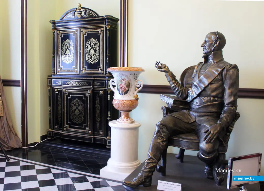 Коссовский замок. Брестская область Беларуси. Экспозиционные залы. 2023 год.