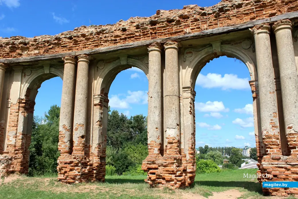 Ружанский замок. Брестская область Беларуси. 2023 год.