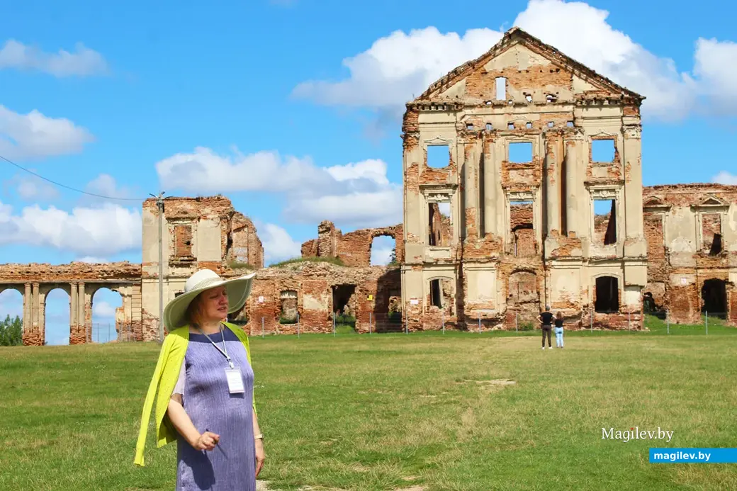 Ружанский замок. Брестская область Беларуси. 2023 год.