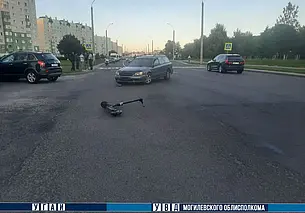 На улице Пысина в Могилеве автомобиль наехал на 13-летнего подростка