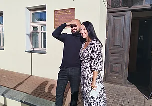 «Родители еще не знают о свадьбе, сегодня будем всех удивлять». Свадебная пара недели