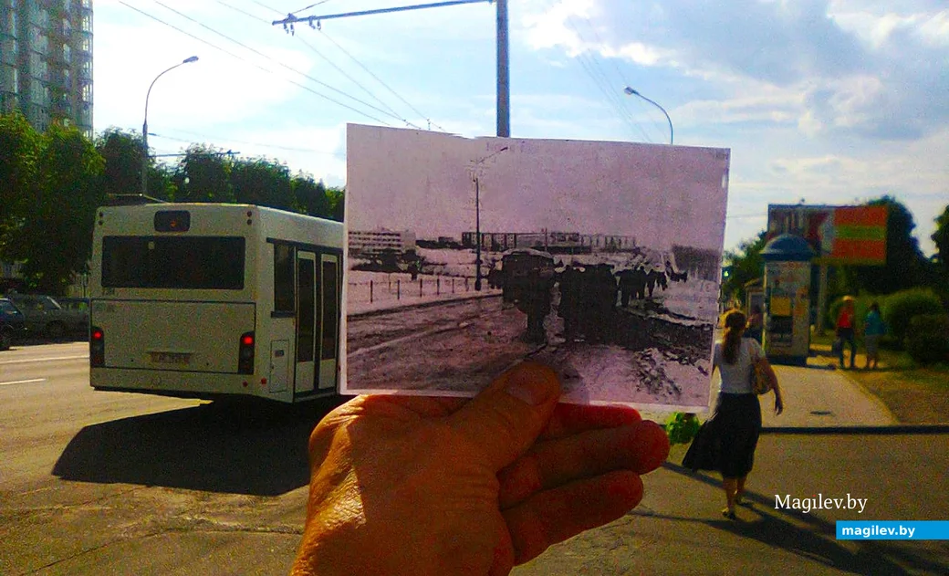 Проспект Мира. Могилев, 1970 – 2017 г.г.