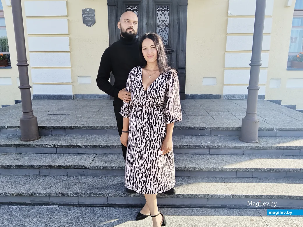 ЗАГС, Могилев. 08.09.2023 г. Ксения и Константин Зайцевы. Мечтают увеличить свою семью как минимум