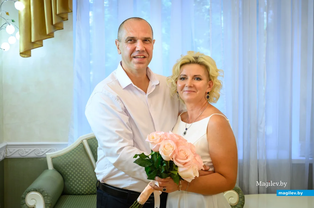 08.09.2023. Отдел ЗАГС Бобруйского горисполкома. Свадьба Ирины Новиковой и Сергея Позняка.