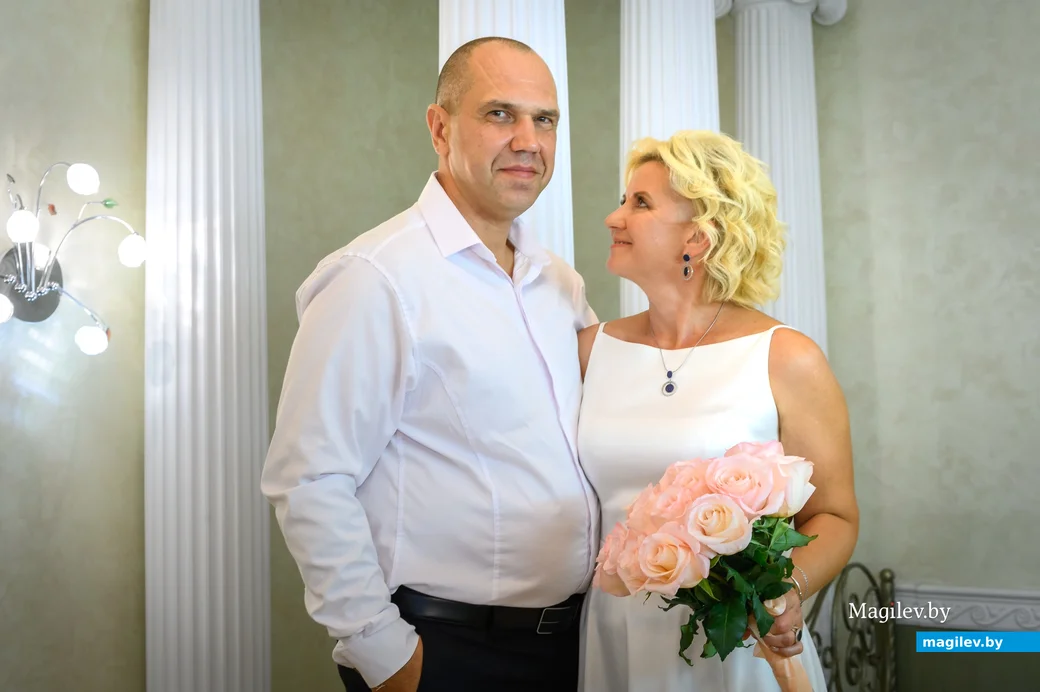 08.09.2023. Отдел ЗАГС Бобруйского горисполкома. Свадьба Ирины Новиковой и Сергея Позняка.