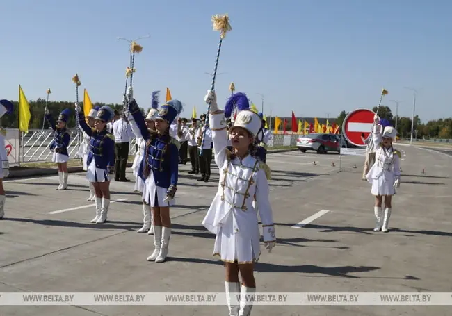 В Могилеве открыли вторую очередь дороги-дублера ул.Якубовского-Загородное шоссе