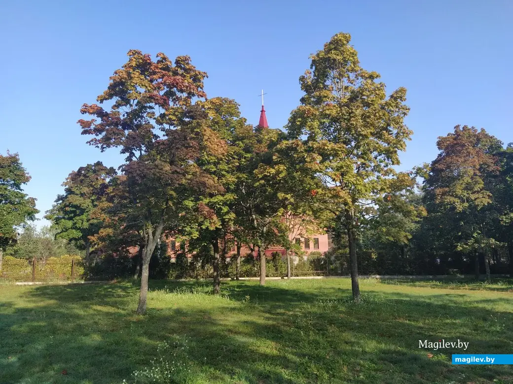 Парк в районе Святого озера. Могилев. Сентябрь 2023 года.