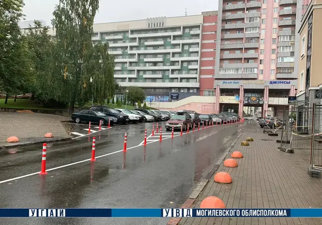 На переулке Мигая в Могилеве внесены изменения в организацию дорожного движения