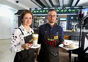«Следящим за фигурой наш десерт придется по душе». Чем удивляет могилевское кафе «Станъ» на кофейном фестивале?