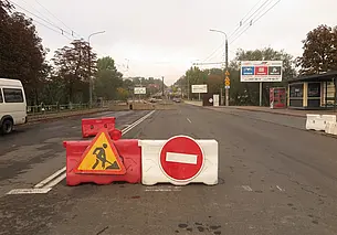 Дорогу на Челюскинцев в Могилеве, которую ремонтировали почти два месяца, откроют 23 октября