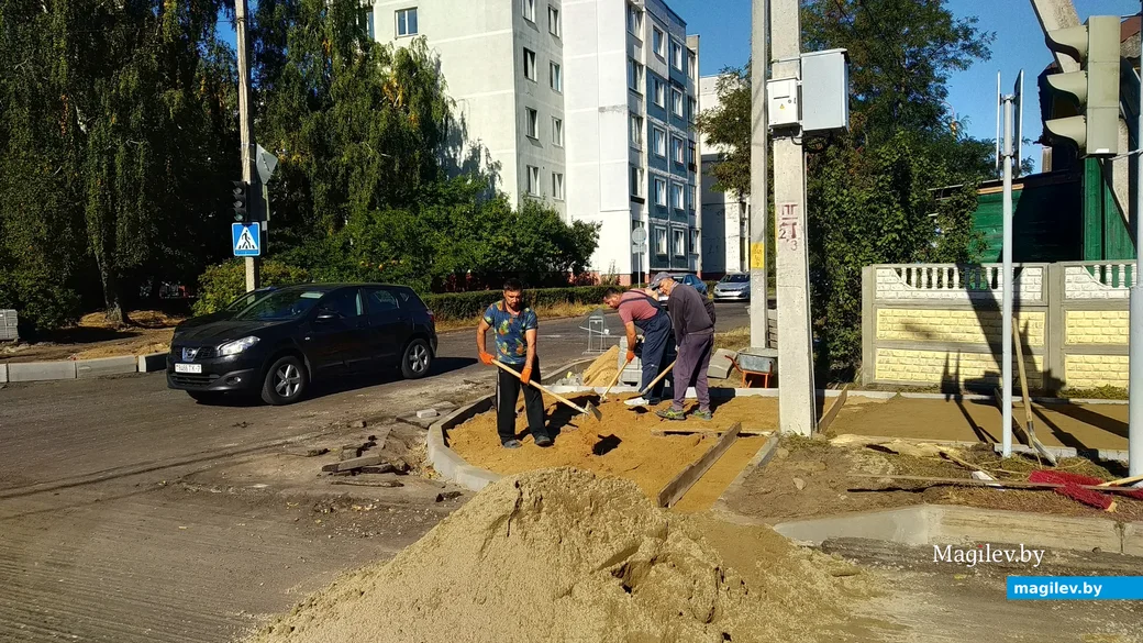 Бобруйск, сентябрь 2023. Текущий ремонт улицы Социалистической.