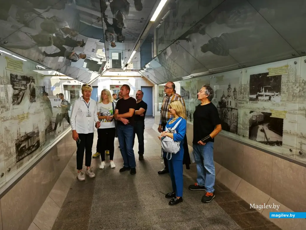 Участники пленэра знакомятся с Могилевом.