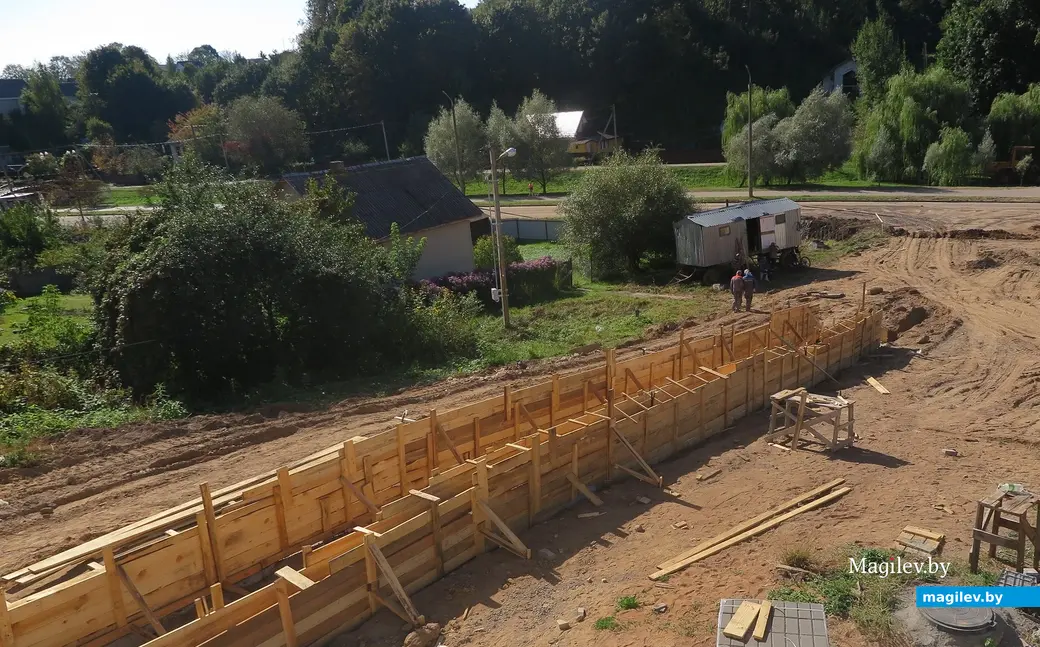 27 сентября 2023 г. Могилев. На Дубровенке идет стройка.