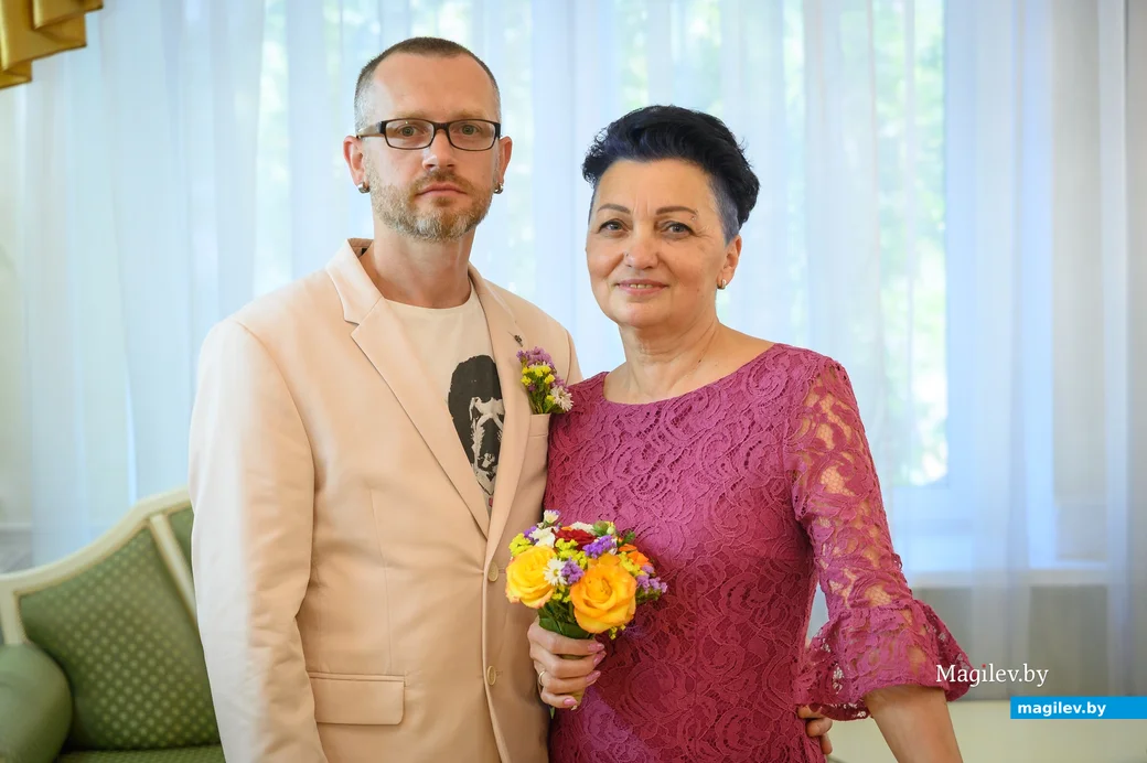 29.09.2023. Отдел ЗАГС Бобруйского горисполкома. Свадебная пара. Татьяна и Алексей