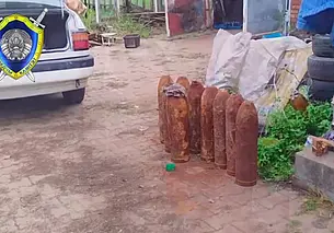 В Жлобине в результате взрыва снаряда времен ВОВ погиб мужчина. Его отец в реанимации