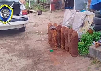 В Жлобине в результате взрыва снаряда времен ВОВ погиб мужчина. Его отец в реанимации