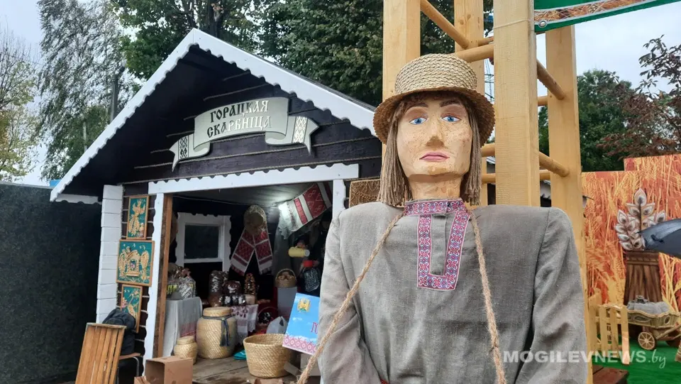 7 октября 2023 года. В Хотимске проходят областные «Дожинки-2023». Фото: mogilevnews.by.