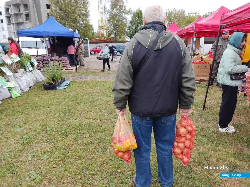 Сельскохозяйственная ярмарка на улице Алтайской. Могилев, 7.10.2023 г.