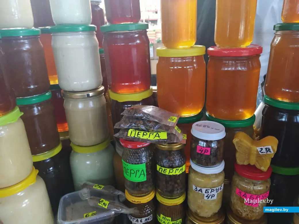 Мед. Рынок Минский в Могилеве. Октябрь 2023 год.