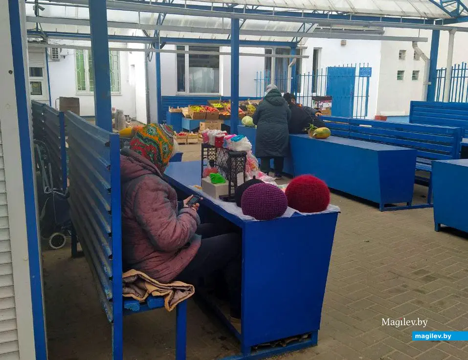 Рынок Гребеневский в Могилеве. Октябрь 2023 год.