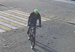 Велосипедист и пешеход в Могилеве поспорили «кто главнее»