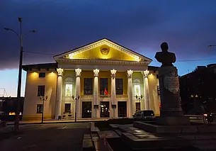 Не только в Могилеве: на Первомайской сразу потемнело