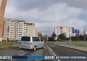 Могилевчанина хотят лишить прав за нарушения ПДД. Смотрите, что он сделал