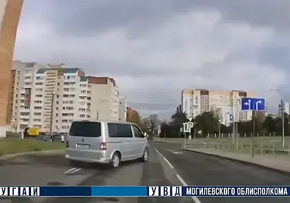 Могилевчанина хотят лишить прав за нарушения ПДД. Смотрите, что он сделал