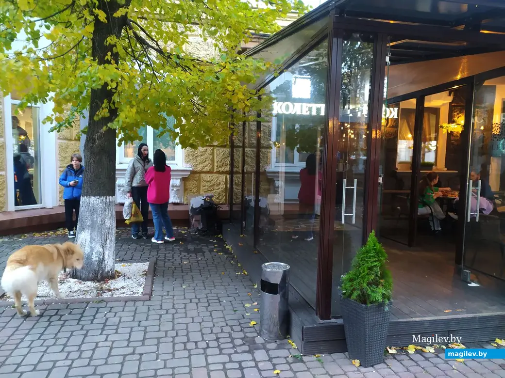 Рестобар Colette на улице Ленинской в Могилеве. 2023 год.
