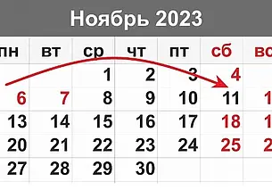 Белорусов в ноябре ждут длинные выходные и рабочая суббота