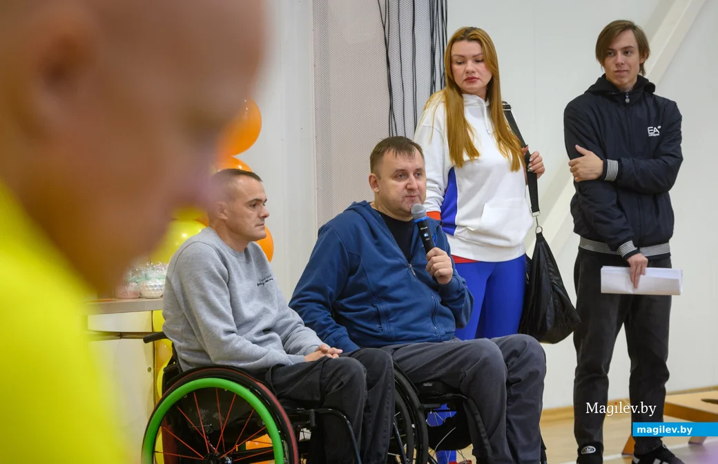 21.10.2023. Бобруйск, ФОК "Техас", Республиканская спартакиада инвалидов-колясочников.