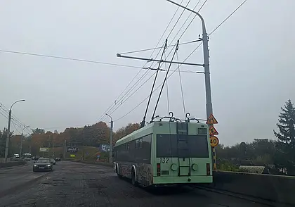 Мост на Шмидта в Могилеве перекрывают до Нового года