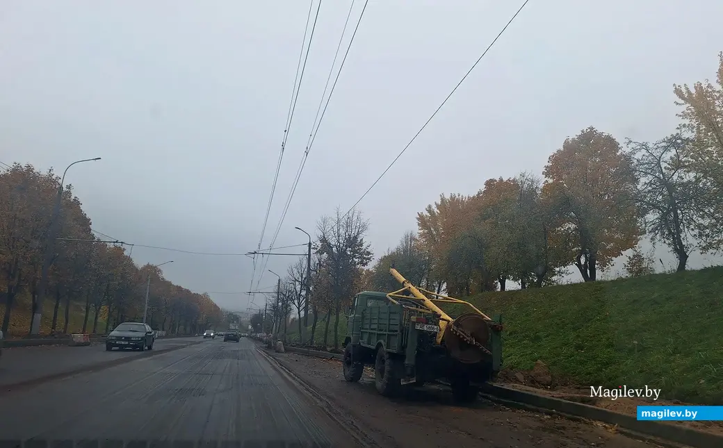 Октябрь 2023 г. Могилев. Мост на Шмидта перекроют аж до Нового года.