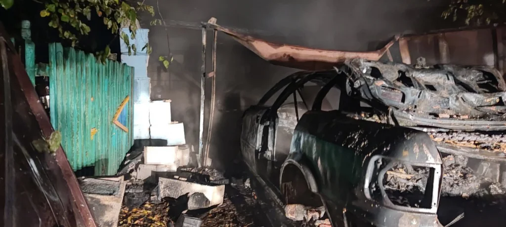 Пожар в агрогородке Мушино Мстиславского района.