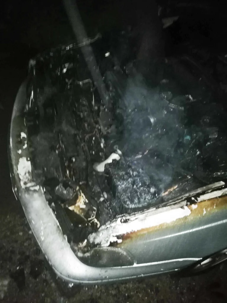 Пожар в поселке Лапичи Осиповичского района.