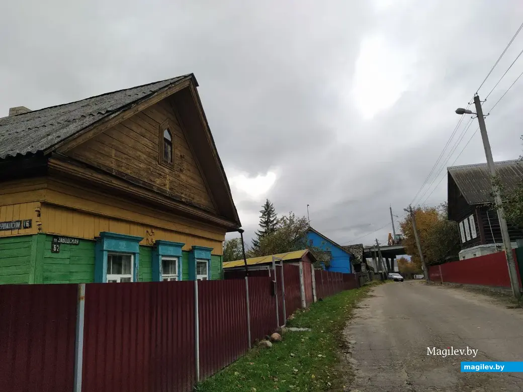 Ремонт путепровода по улице Заводской в Могилеве. Улица Заводская. Октябрь. 2023 год