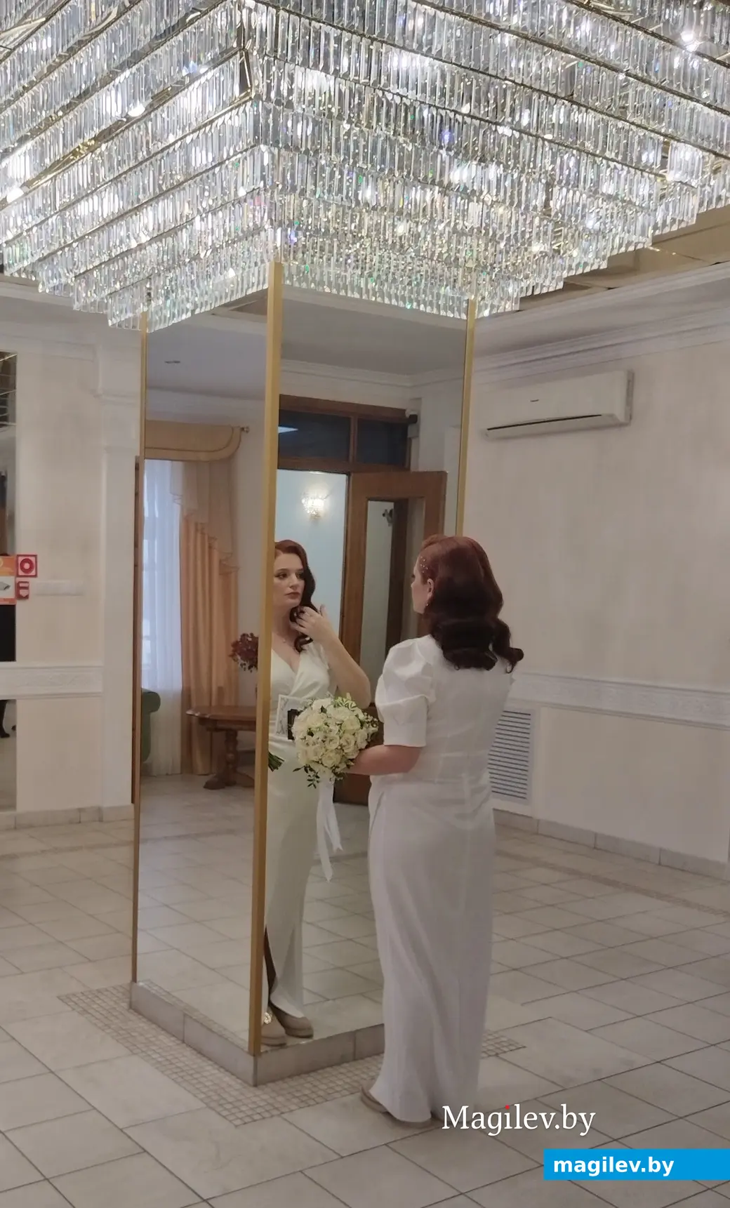 ЗАГС, Могилев. 2023 г. Дмитрий и Светлана Диденко. «Чтобы понимали друг друга, чтобы дети были, общий язык с ними суметь найти, чтобы все были здоровы».