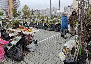 Желтая малина и черевишня: на сельхозярмарке в Могилеве все еще можно разжиться саженцами