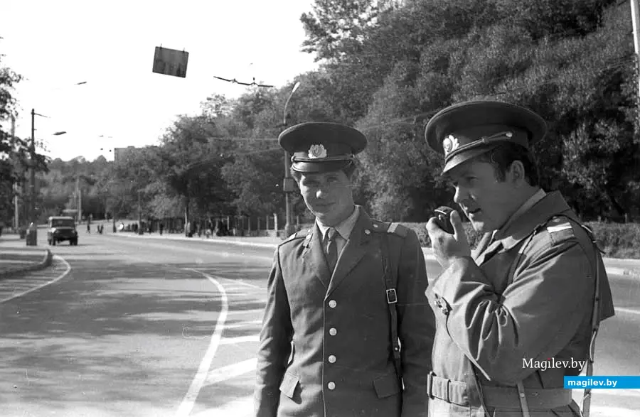 Фото Валерия Бысова. Могилев, 1970-е годы.