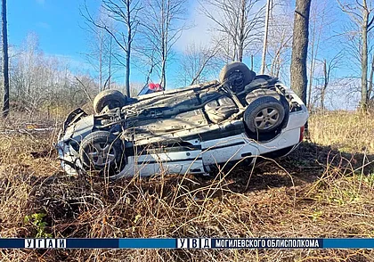 Смертельное ДТП в Краснопольском районе: автомобиль опрокинулся, погиб водитель